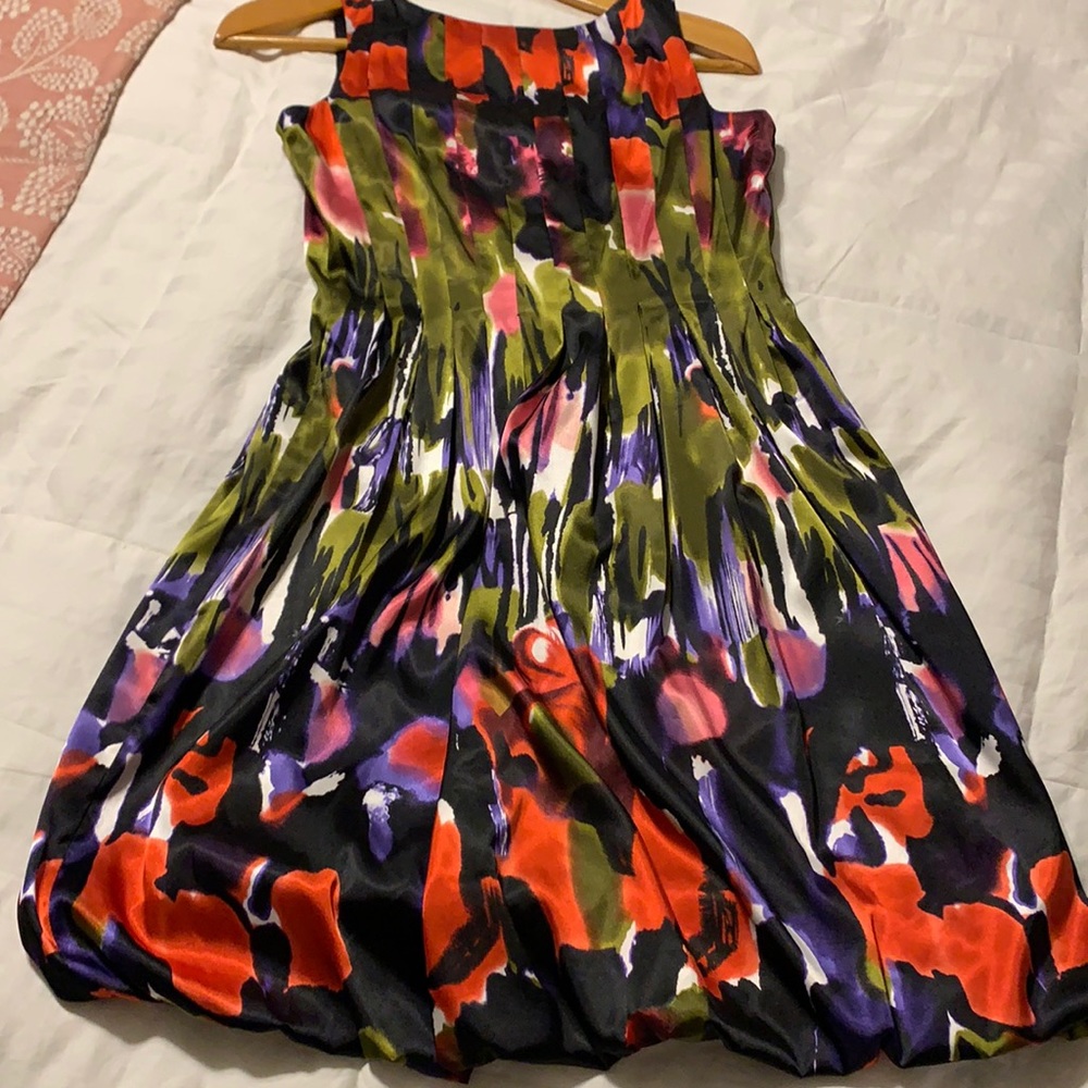 Multi color Sleeveless dress- size 10